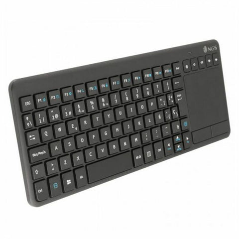 Wireless Keyboard NGS TV Warrior Black Spanish Qwerty Wireless Keyboard NGS TV Warrior Black Spanish Qwerty