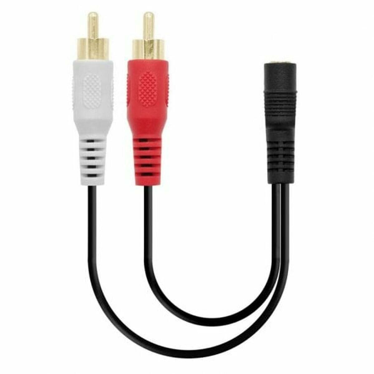 Audio Jack (3.5mm) to 2 RCA Cable PcCom Audio Jack (3.5mm) to 2 RCA Cable PcCom