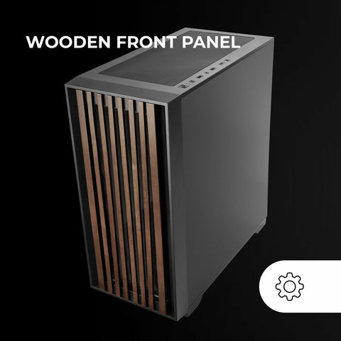 ATX Semi-tower Box Mars Gaming MCWOODDC Black ATX Semi-tower Box Mars Gaming MCWOODDC Black