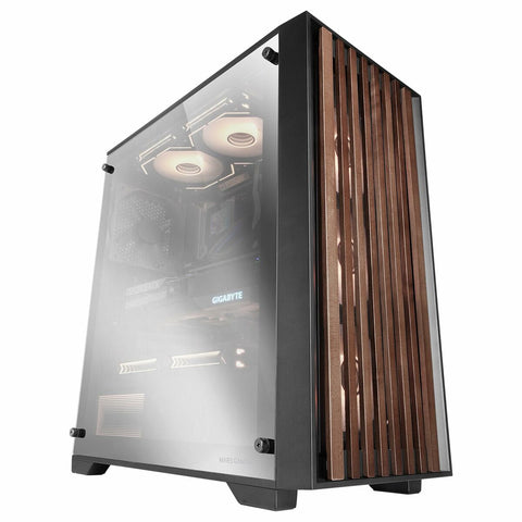 ATX Semi-tower Box Mars Gaming MCWOODDC Black ATX Semi-tower Box Mars Gaming MCWOODDC Black