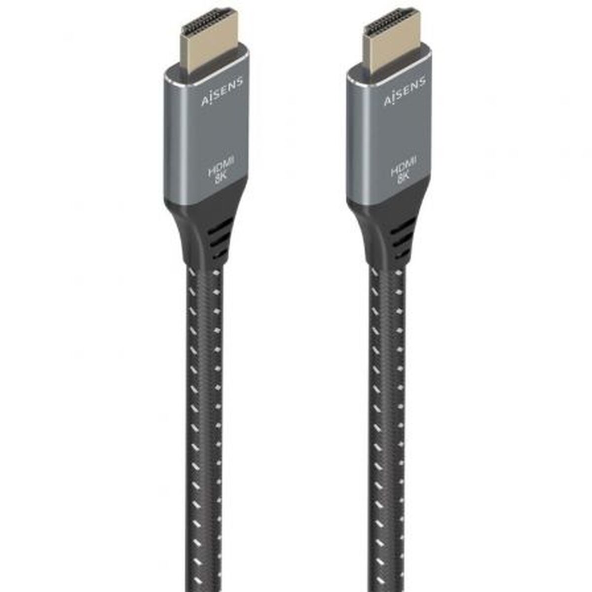 HDMI Cable Aisens A150-0877 7 m Black/Grey HDMI Cable Aisens A150-0877 7 m Black/Grey