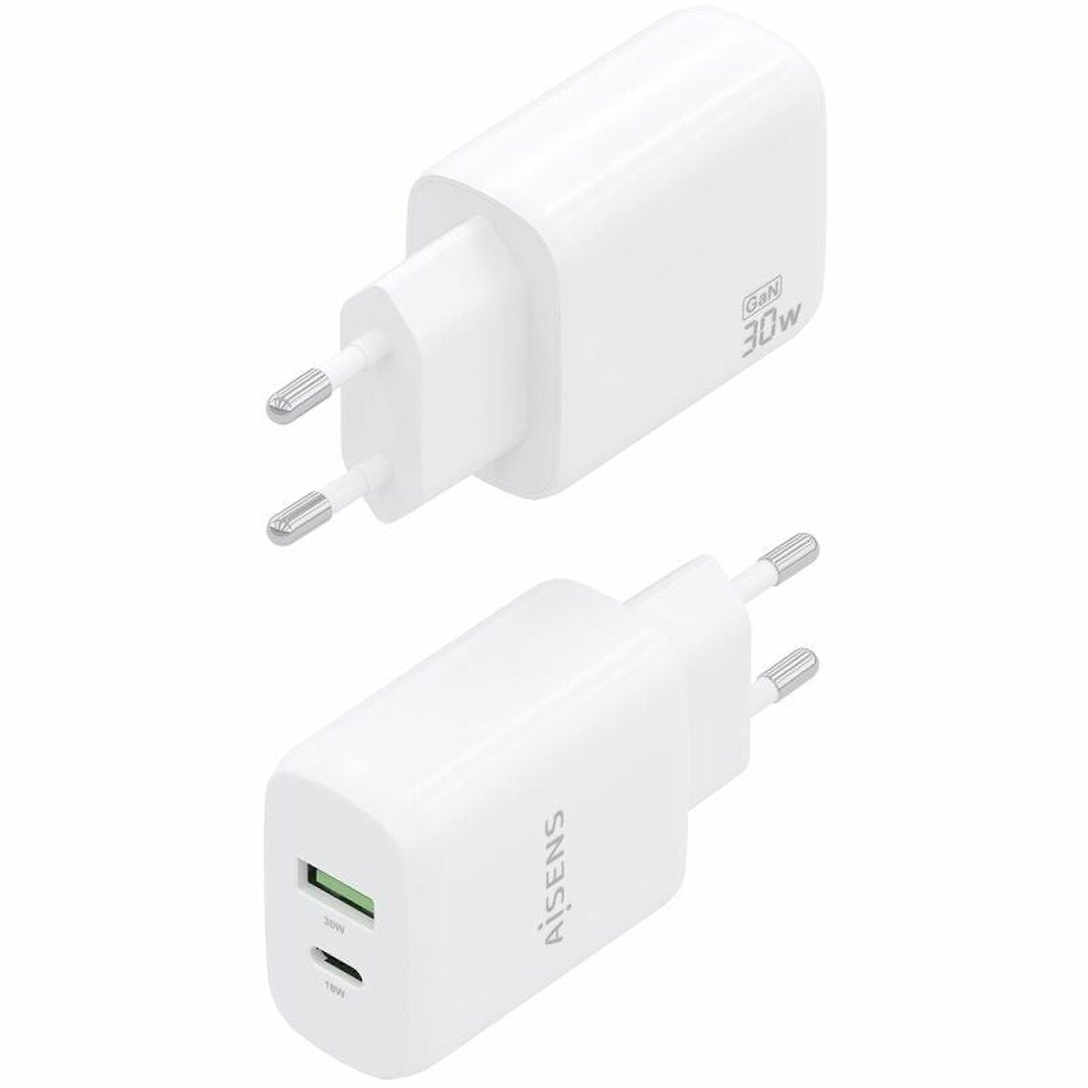 Wall Charger Aisens A110-0923 White 30 W Wall Charger Aisens A110-0923 White 30 W