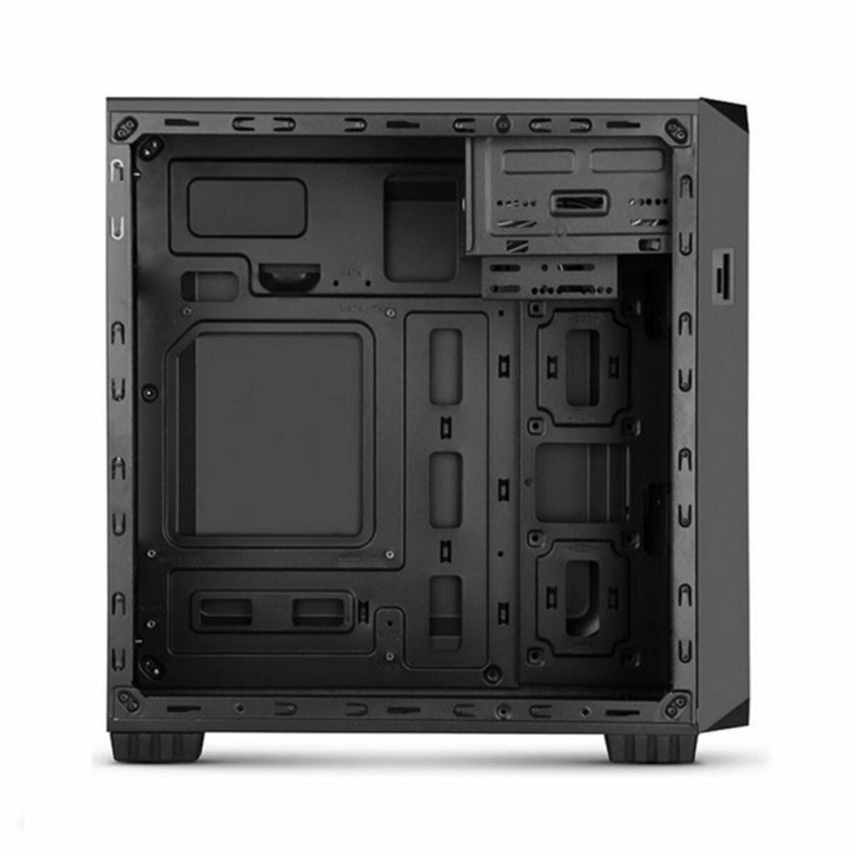 ATX Mini-tower Box with Card Reader Nox-Xtreme NXCBAYMX2 Black ATX Mini-tower Box with Card Reader Nox-Xtreme NXCBAYMX2 Black