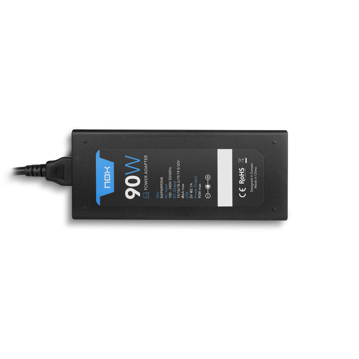 Laptop Charger Nox-Xtreme NXPWR90NB 90 W Laptop Charger Nox-Xtreme NXPWR90NB 90 W