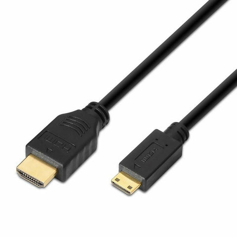 HDMI Cable Aisens A119-0114 1,8 m Black HDMI Cable Aisens A119-0114 1,8 m Black