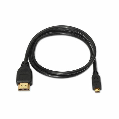 HDMI Cable Aisens A119-0116 80 cm Black HDMI Cable Aisens A119-0116 80 cm Black