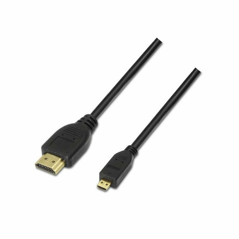HDMI Cable Aisens A119-0117 1,8 m Black HDMI Cable Aisens A119-0117 1,8 m Black