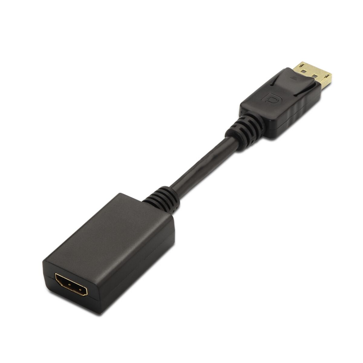 HDMI Cable Aisens A125-0134 Black 15 cm HDMI Cable Aisens A125-0134 Black 15 cm