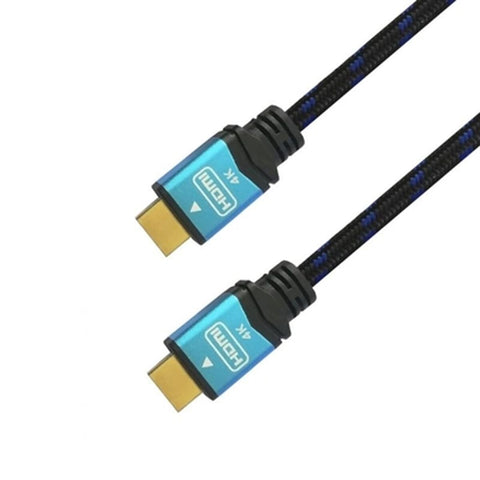 HDMI Cable Aisens A120-0359 5 m Black/Blue 4K Ultra HD HDMI Cable Aisens A120-0359 5 m Black/Blue 4K Ultra HD