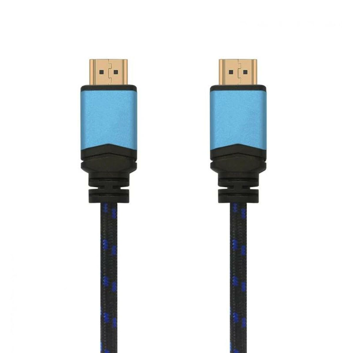 HDMI Cable Aisens A120-0359 5 m Black/Blue 4K Ultra HD HDMI Cable Aisens A120-0359 5 m Black/Blue 4K Ultra HD