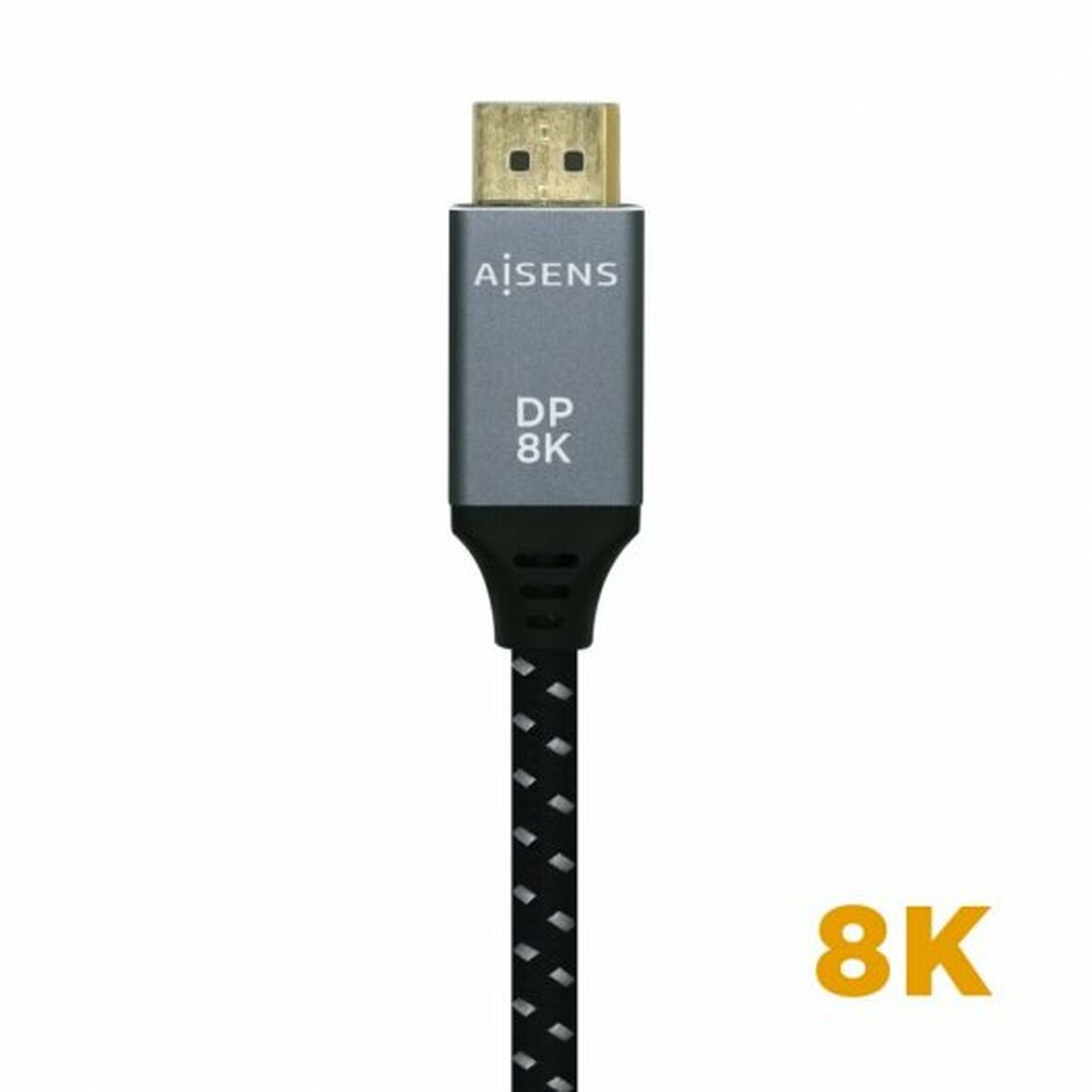 HDMI Cable Aisens A149-0437 Black Black/Grey 2 m HDMI Cable Aisens A149-0437 Black Black/Grey 2 m