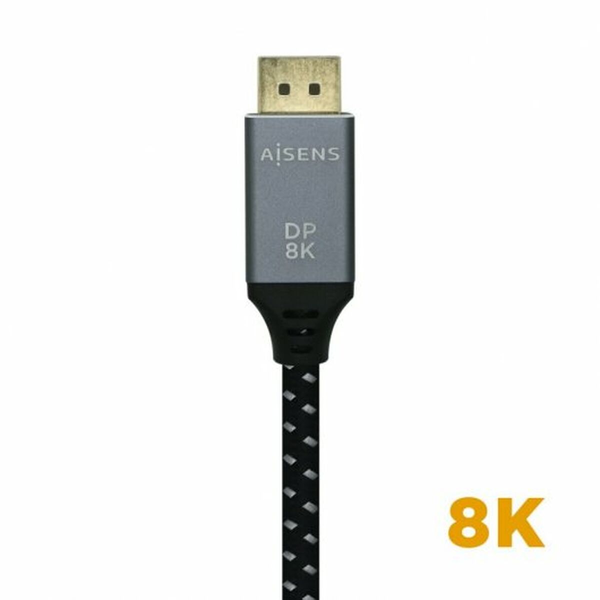 HDMI Cable Aisens A149-0437 Black Black/Grey 2 m HDMI Cable Aisens A149-0437 Black Black/Grey 2 m