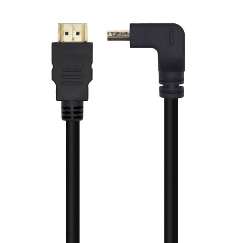 HDMI Cable Aisens A120-0456 Black 1 m HDMI Cable Aisens A120-0456 Black 1 m
