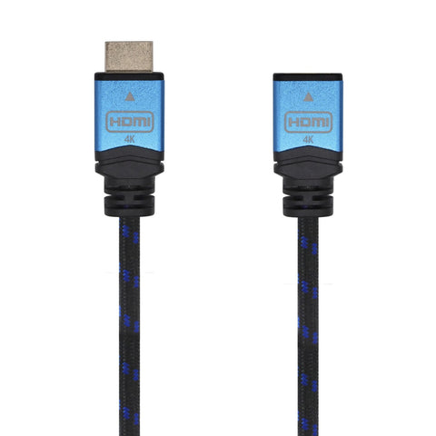 HDMI Cable Aisens A120-0452 Black Black/Blue 1 m HDMI Cable Aisens A120-0452 Black Black/Blue 1 m