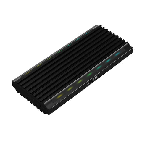 Hard drive case Aisens ASM2-RGB012B Black Hard drive case Aisens ASM2-RGB012B Black