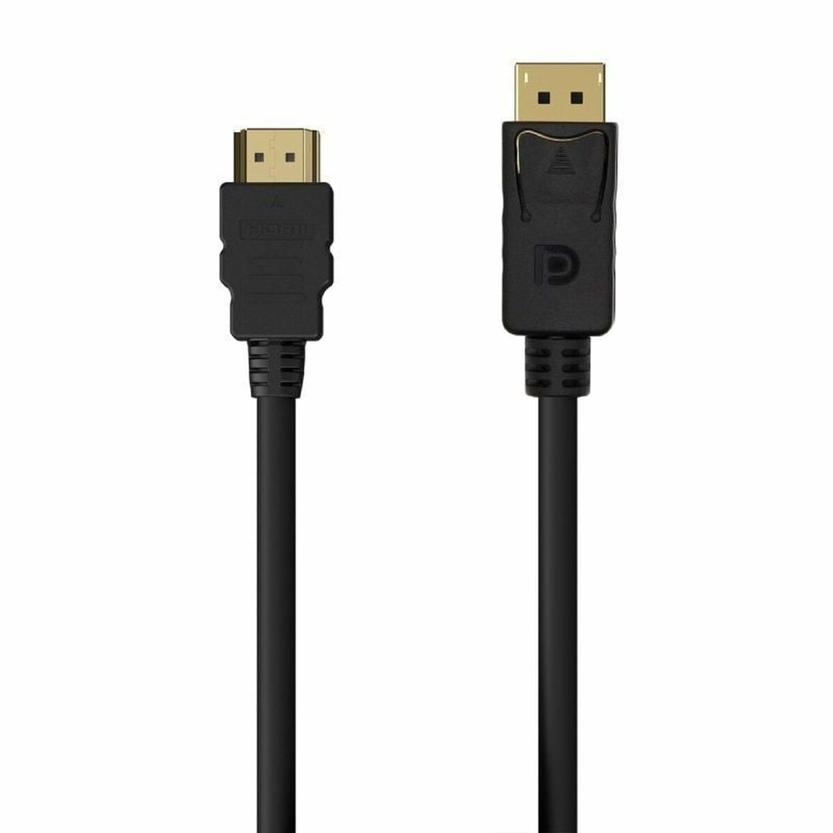 HDMI Cable Aisens A125-0550 50 cm Black HDMI Cable Aisens A125-0550 50 cm Black