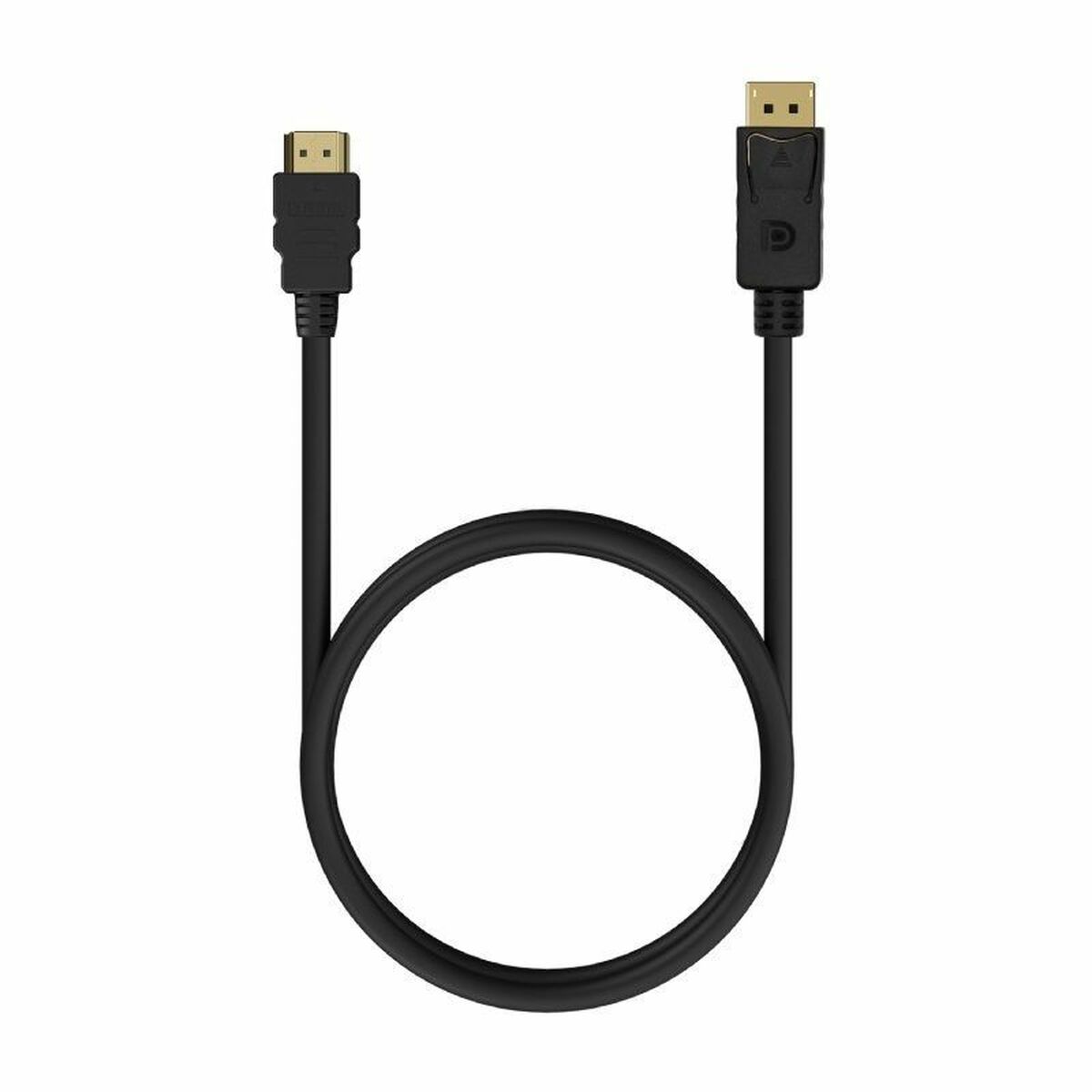 HDMI Cable Aisens A125-0550 50 cm Black HDMI Cable Aisens A125-0550 50 cm Black