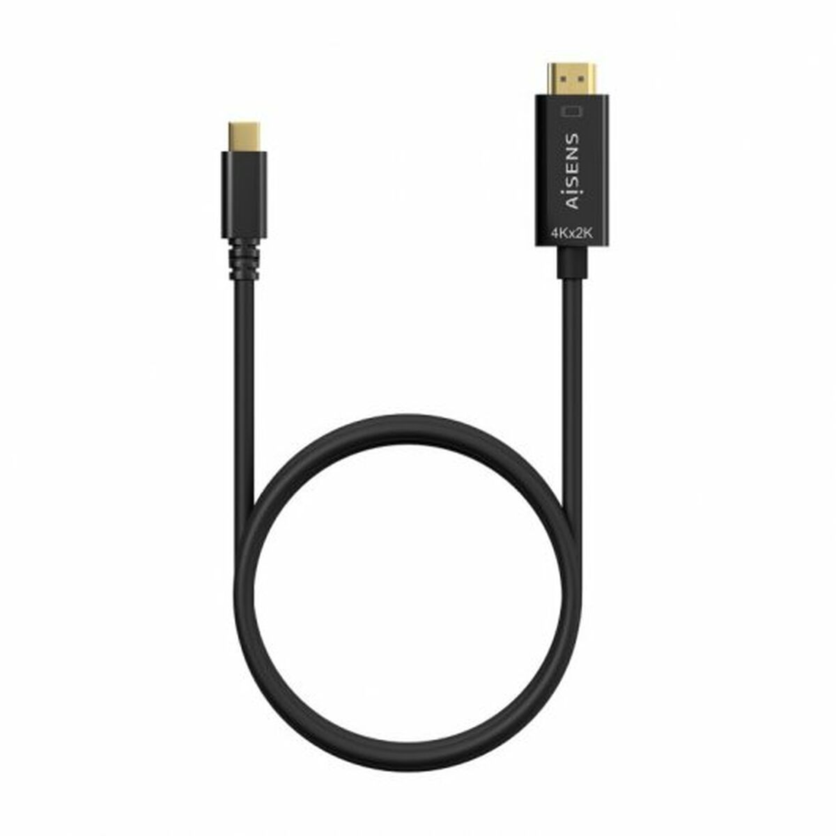 HDMI Cable Aisens A109-0623 Black 80 cm HDMI Cable Aisens A109-0623 Black 80 cm