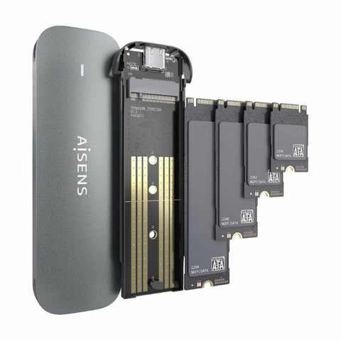 Hard drive case Aisens ASM2-006GRY Hard drive case Aisens ASM2-006GRY