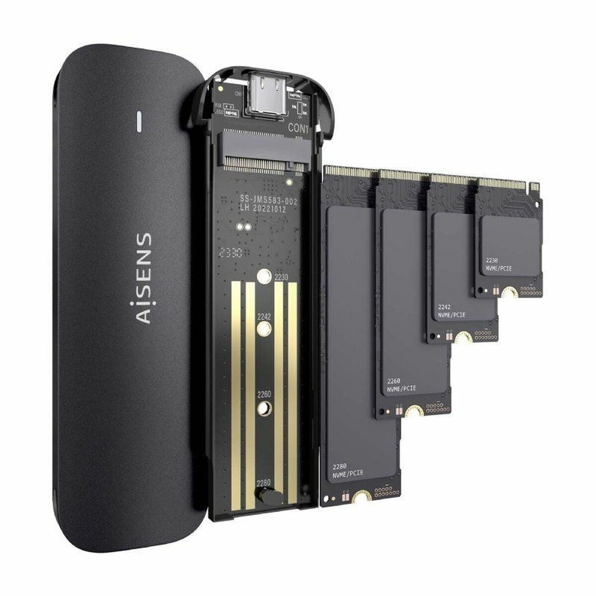 Hard drive case Aisens ASM2-024B Hard drive case Aisens ASM2-024B