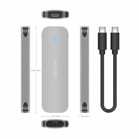 Hard drive case Aisens ASM2-025SL Hard drive case Aisens ASM2-025SL