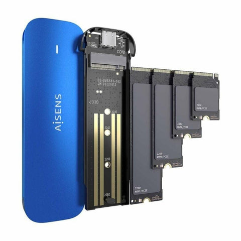 Hard drive case Aisens ASM2-026BLU Hard drive case Aisens ASM2-026BLU
