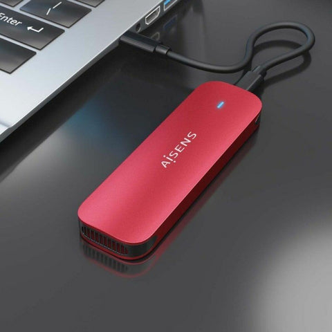 Hard drive case Aisens ASM2-027RED Hard drive case Aisens ASM2-027RED