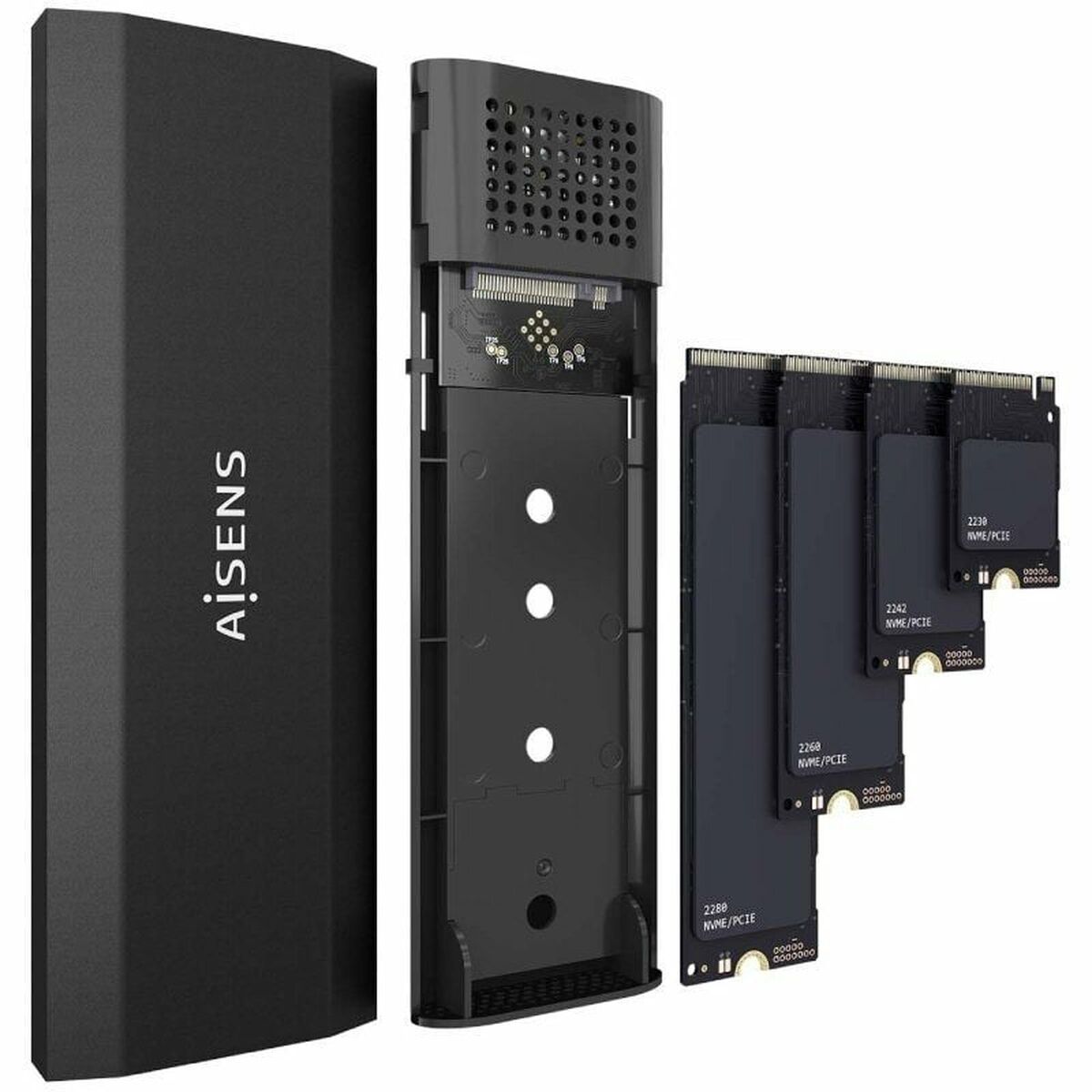 Hard drive case Aisens ASM2-028B Hard drive case Aisens ASM2-028B