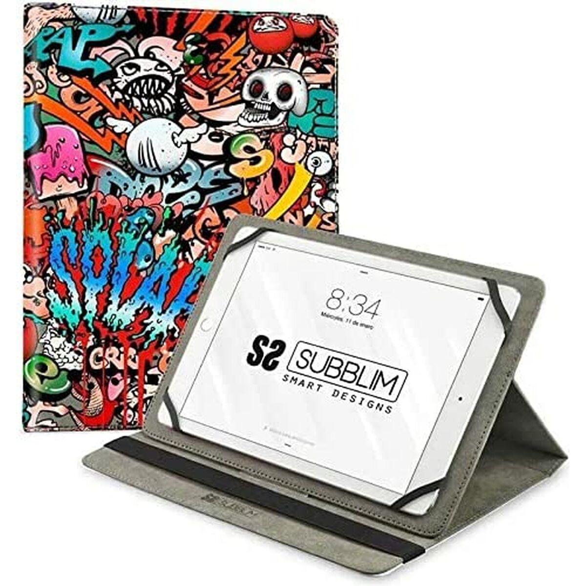 Tablet cover Subblim SUB-CUT-4TC010 Printed 10,1" Tablet cover Subblim SUB-CUT-4TC010 Printed 10,1"