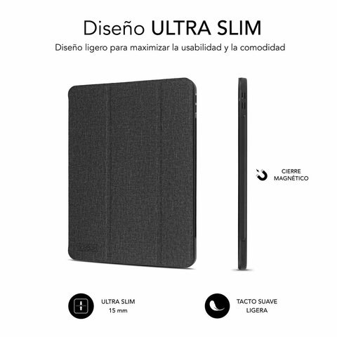 Tablet cover Subblim FUNDA TABLET IPAD 10.2'' 9/8/7 Gen BLACK Black 10,2" Tablet cover Subblim FUNDA TABLET IPAD 10.2'' 9/8/7 Gen BLACK Black 10,2"