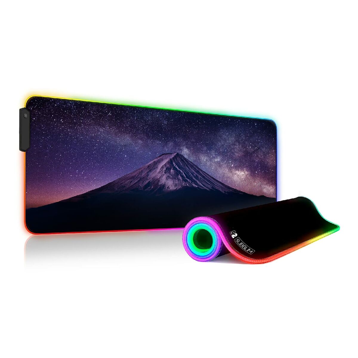 Non-slip Mat Subblim SUBMP-02RGB11 Black Multicolour Non-slip Mat Subblim SUBMP-02RGB11 Black Multicolour