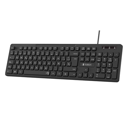 Numeric keyboard Subblim Black Numeric keyboard Subblim Black