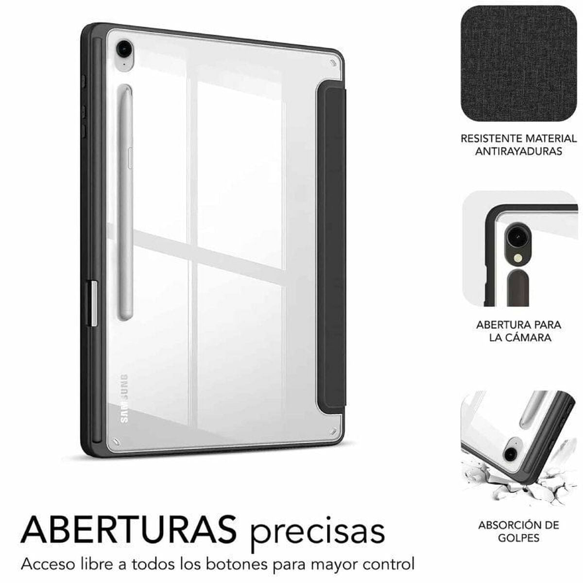 Tablet cover Subblim Samsung S9/ S9 FE Tablet cover Subblim Samsung S9/ S9 FE