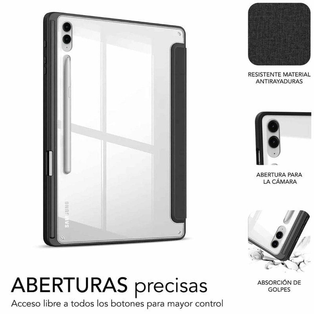 Tablet cover Subblim Samsung S9+/ FE Tablet cover Subblim Samsung S9+/ FE