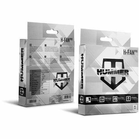 Box Ventilator Nox-Xtreme H-FAN PRO Ø 12 cm White 2200 rpm Box Ventilator Nox-Xtreme H-FAN PRO Ø 12 cm White 2200 rpm