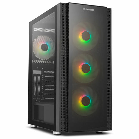 ATX Semi-tower Box Nox-Xtreme Hummer Horus Black E-ATX ATX Semi-tower Box Nox-Xtreme Hummer Horus Black E-ATX