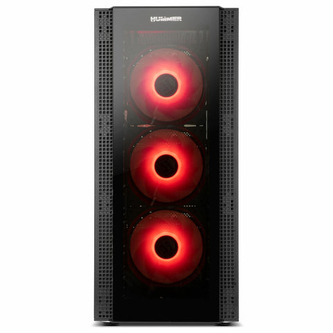 ATX Semi-tower Box Nox-Xtreme Hummer Horus Black E-ATX ATX Semi-tower Box Nox-Xtreme Hummer Horus Black E-ATX