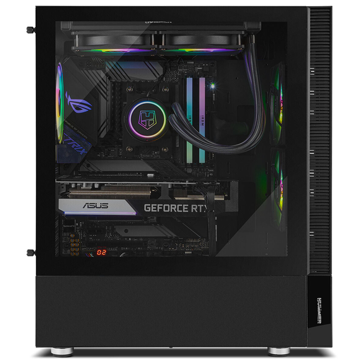ATX Semi-tower Box Nox-Xtreme Hummer Nemesis Black ATX Semi-tower Box Nox-Xtreme Hummer Nemesis Black