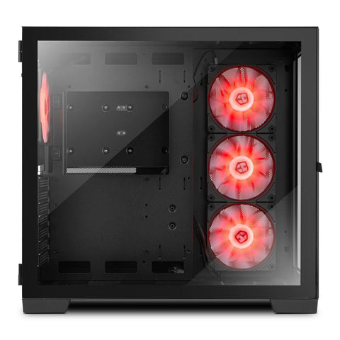 ATX Semi-tower Box Nox-Xtreme NXHUMMERASTRABK Black LED RGB ATX Semi-tower Box Nox-Xtreme NXHUMMERASTRABK Black LED RGB