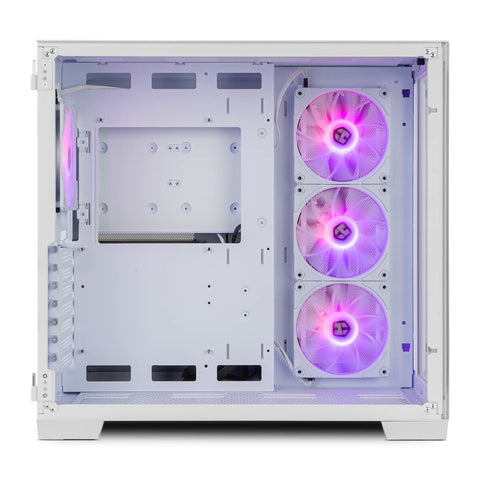 ATX Semi-tower Box Nox-Xtreme NXHUMMERASTRAWH White LED RGB ATX Semi-tower Box Nox-Xtreme NXHUMMERASTRAWH White LED RGB