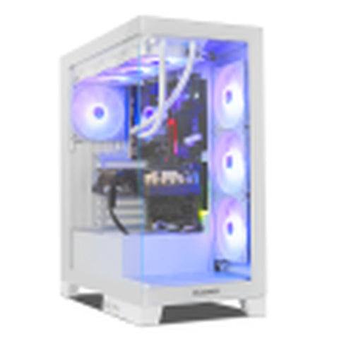 ATX Semi-tower Box Nox-Xtreme NXHUMMERGLOCKWH White ATX Semi-tower Box Nox-Xtreme NXHUMMERGLOCKWH White