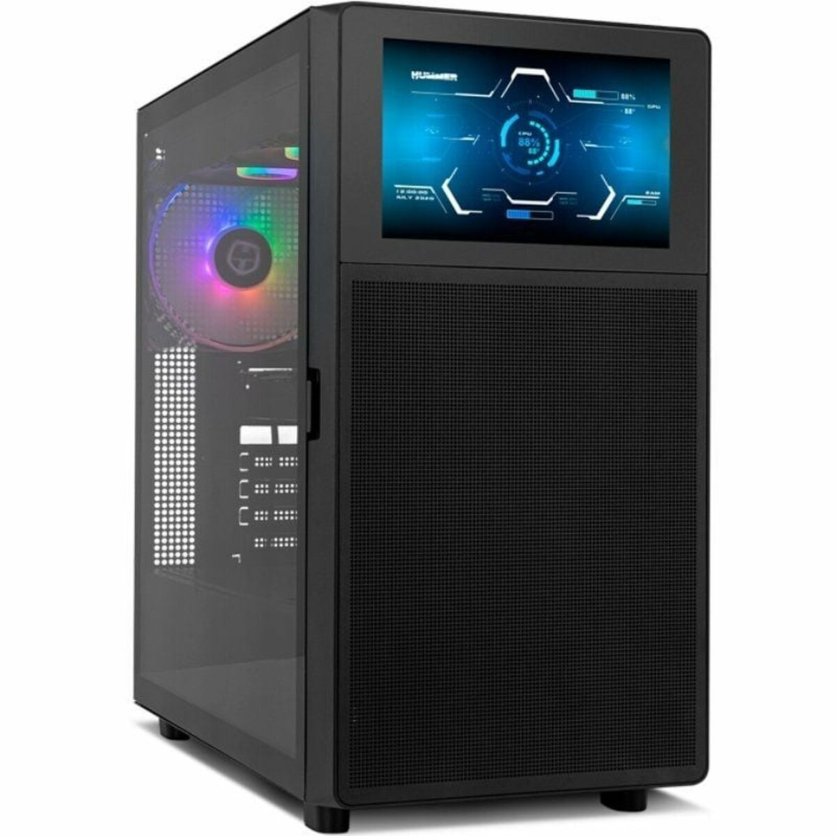 ATX Micro Box Nox-Xtreme NXHUMMERBIOS Black ATX Micro Box Nox-Xtreme NXHUMMERBIOS Black