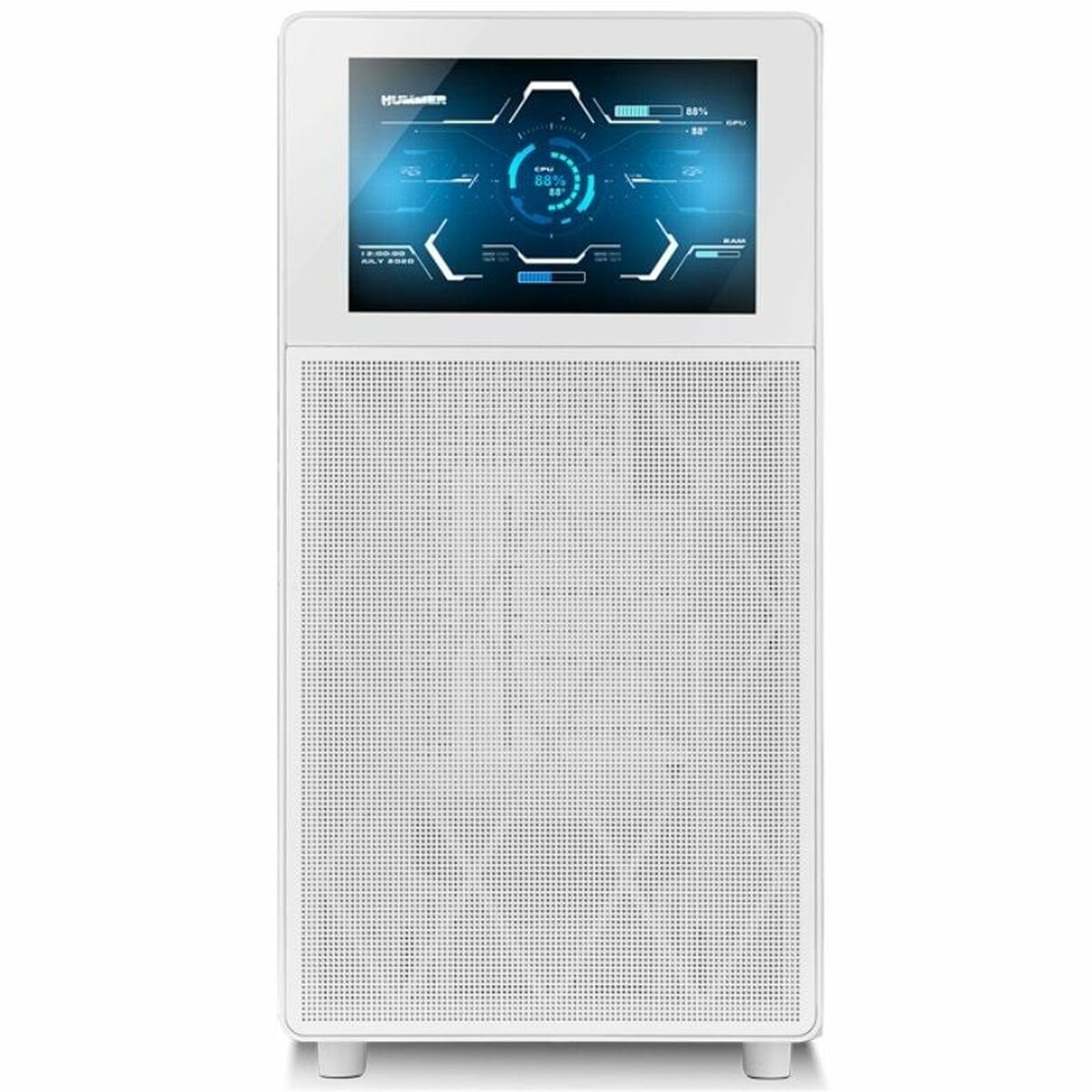 ATX Semi-tower Box Nox-Xtreme NXHUMMERBIOSW Black ATX Semi-tower Box Nox-Xtreme NXHUMMERBIOSW Black
