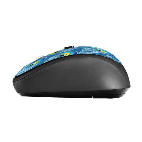 Wireless Mouse Trust Yvi Blue Black Multicolour Wireless Mouse Trust Yvi Blue Black Multicolour