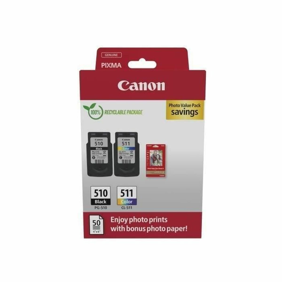 Original Ink Cartridge Canon 2970B017 Multicolour Original Ink Cartridge Canon 2970B017 Multicolour