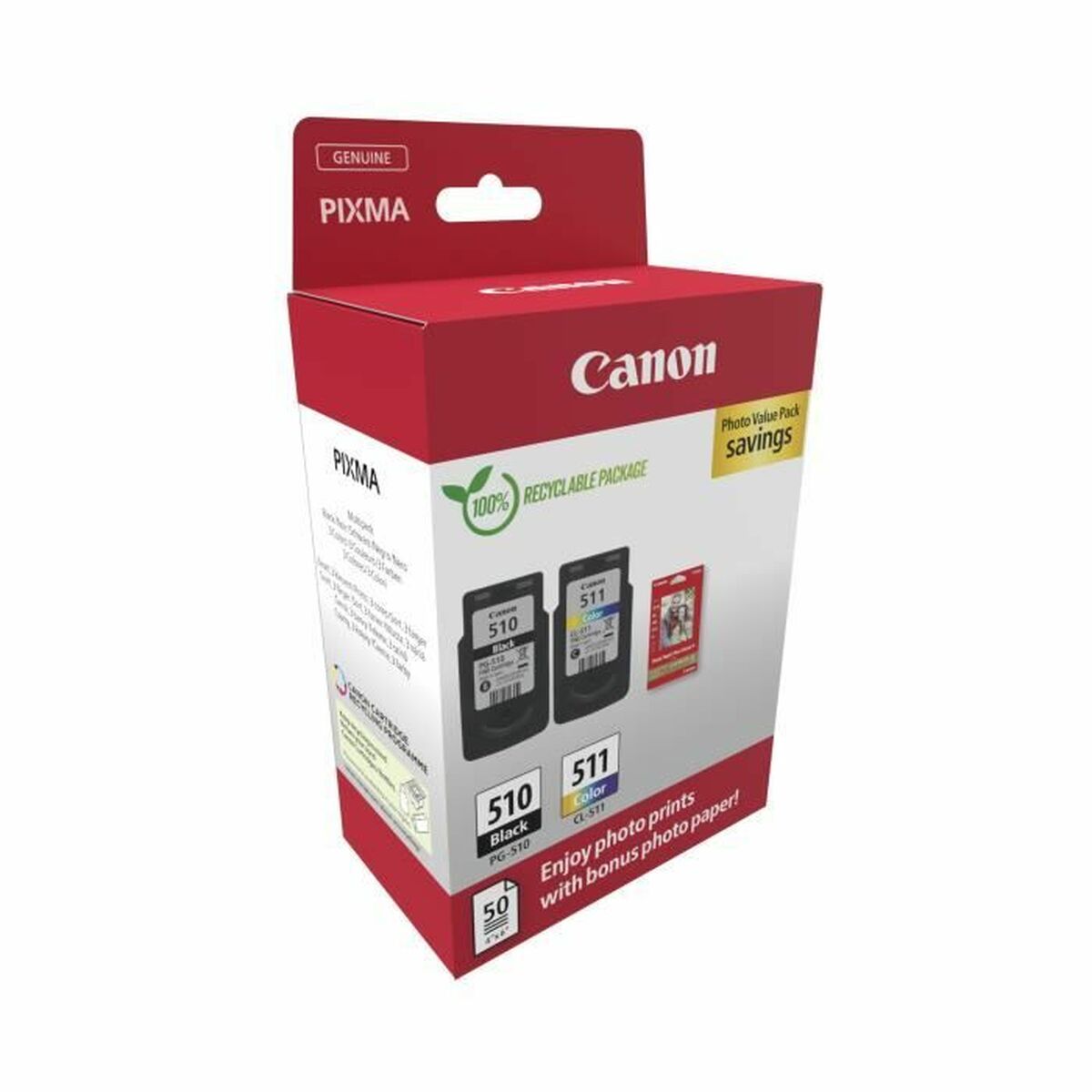 Original Ink Cartridge Canon 2970B017 Multicolour Original Ink Cartridge Canon 2970B017 Multicolour