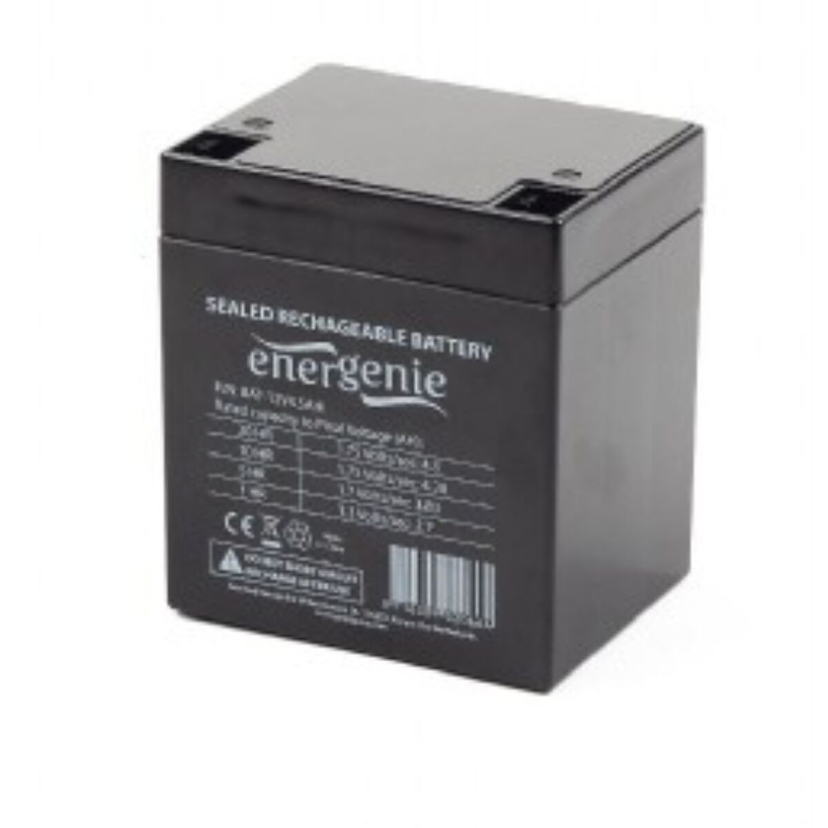 Battery for Uninterruptible Power Supply System UPS GEMBIRD BAT-12V4.5AH 4500 mAh 12 V Battery for Uninterruptible Power Supply System UPS GEMBIRD BAT-12V4.5AH 4500 mAh 12 V