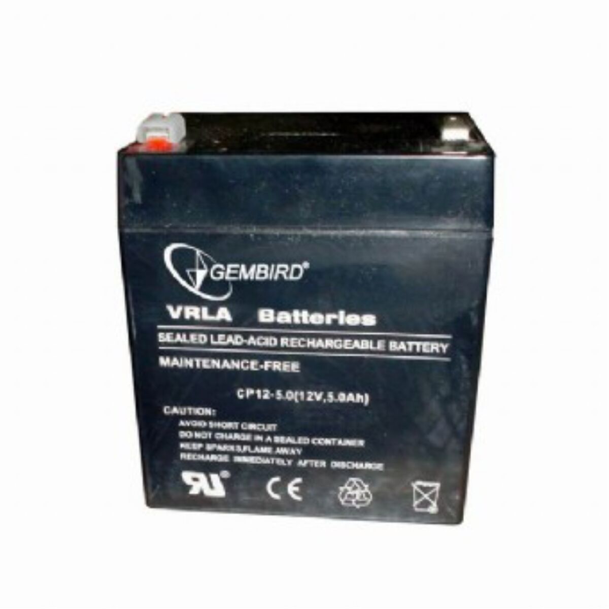 Battery for Uninterruptible Power Supply System UPS GEMBIRD 12V, 5Ah 5 Ah 12 V Battery for Uninterruptible Power Supply System UPS GEMBIRD 12V, 5Ah 5 Ah 12 V