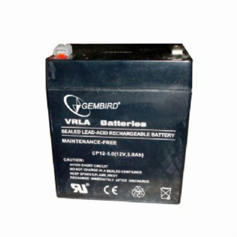 Battery for Uninterruptible Power Supply System UPS GEMBIRD 12V, 5Ah 5 Ah 12 V Battery for Uninterruptible Power Supply System UPS GEMBIRD 12V, 5Ah 5 Ah 12 V