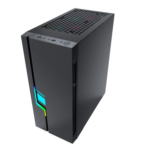 ATX Semi-tower Box GEMBIRD CCC-FC-2000 Black Multicolour ATX Semi-tower Box GEMBIRD CCC-FC-2000 Black Multicolour
